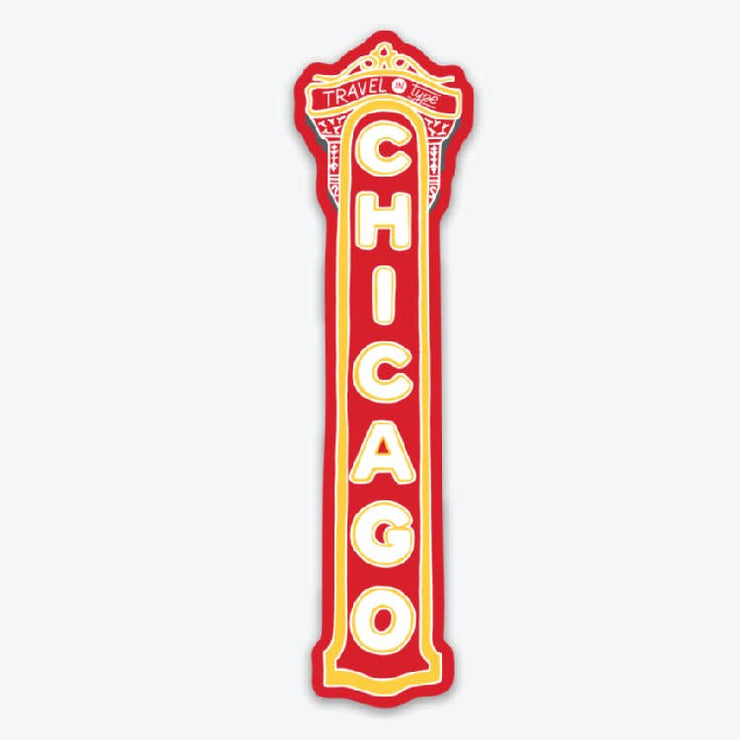 Chicago Theatre Sticker