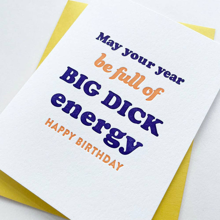 Birthday Card - Big D Birthday