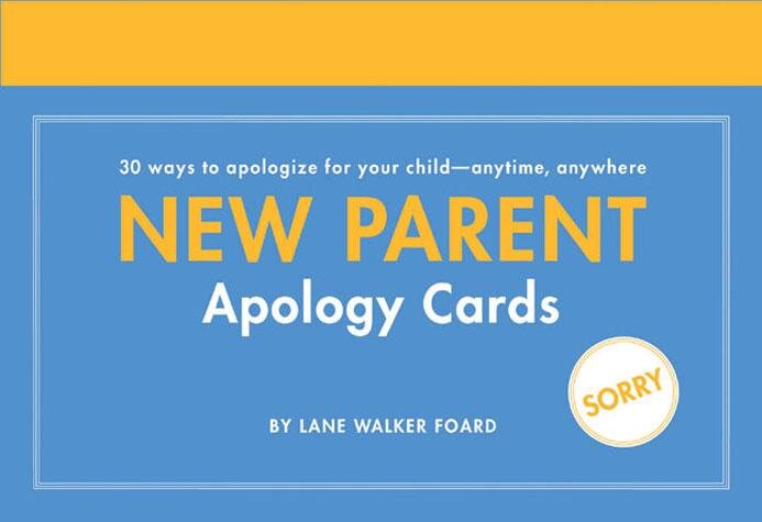 New Parent Apology Cards - One Strange Bird
