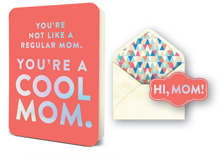 You're a Cool Mom   - Greeting Card - One Strange Bird