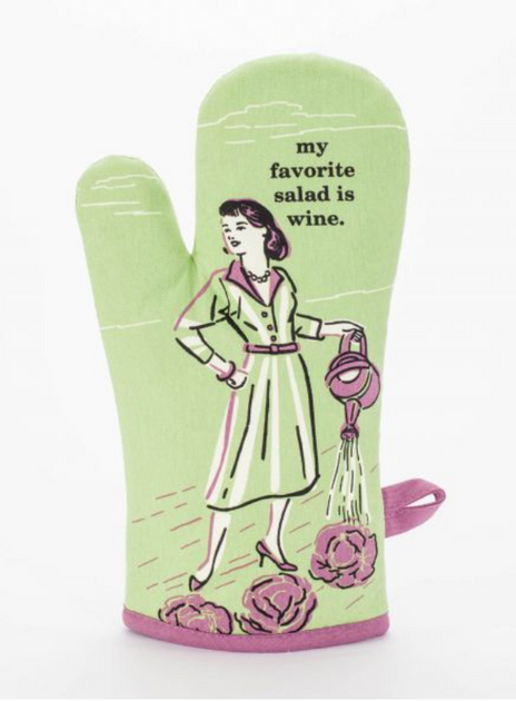 Blue Q : Oven Mitt - Let's Eat Your Feelings Too