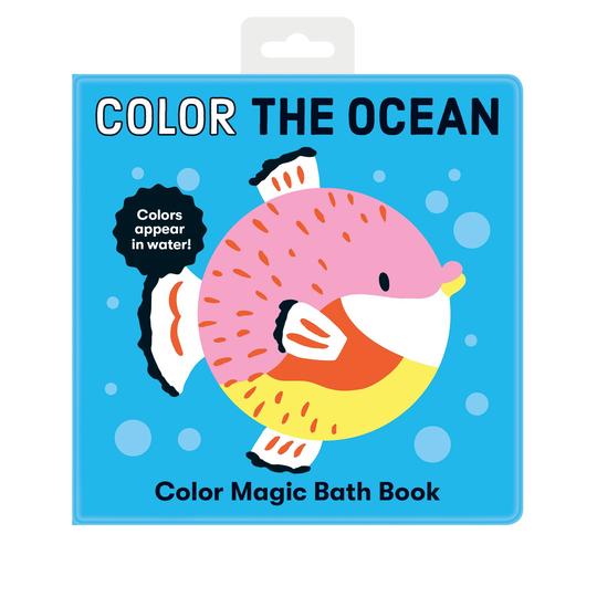 Color the Ocean Color Magic Bath Book - One Strange Bird