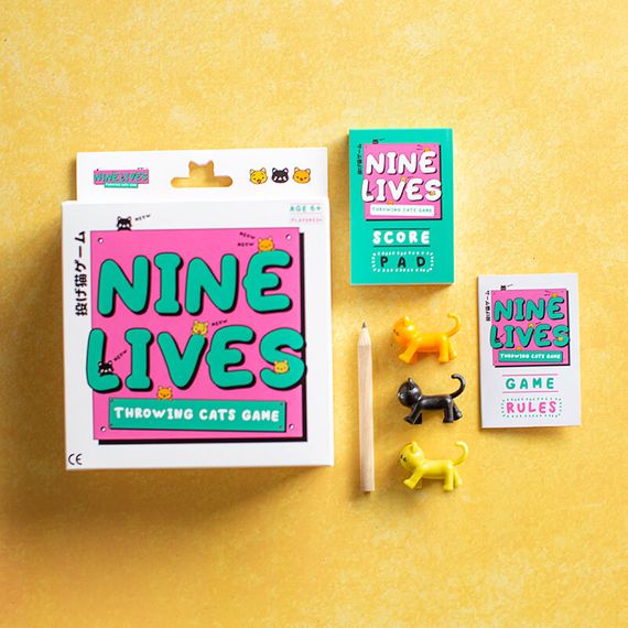 Nine Lives - Throwing Cats Game