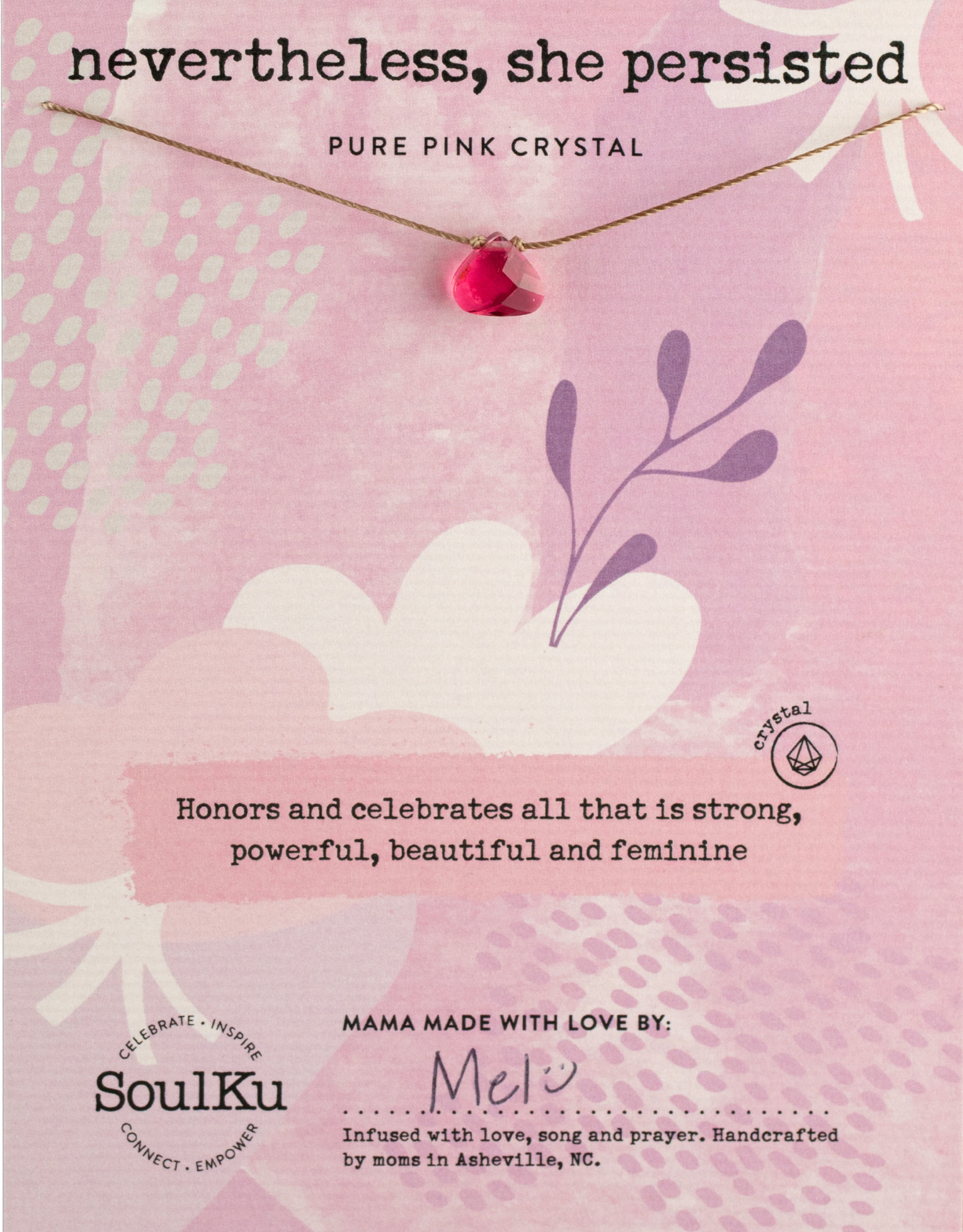 Pure Pink Soul Shine for Nevertheless She Persisted - SHNE11