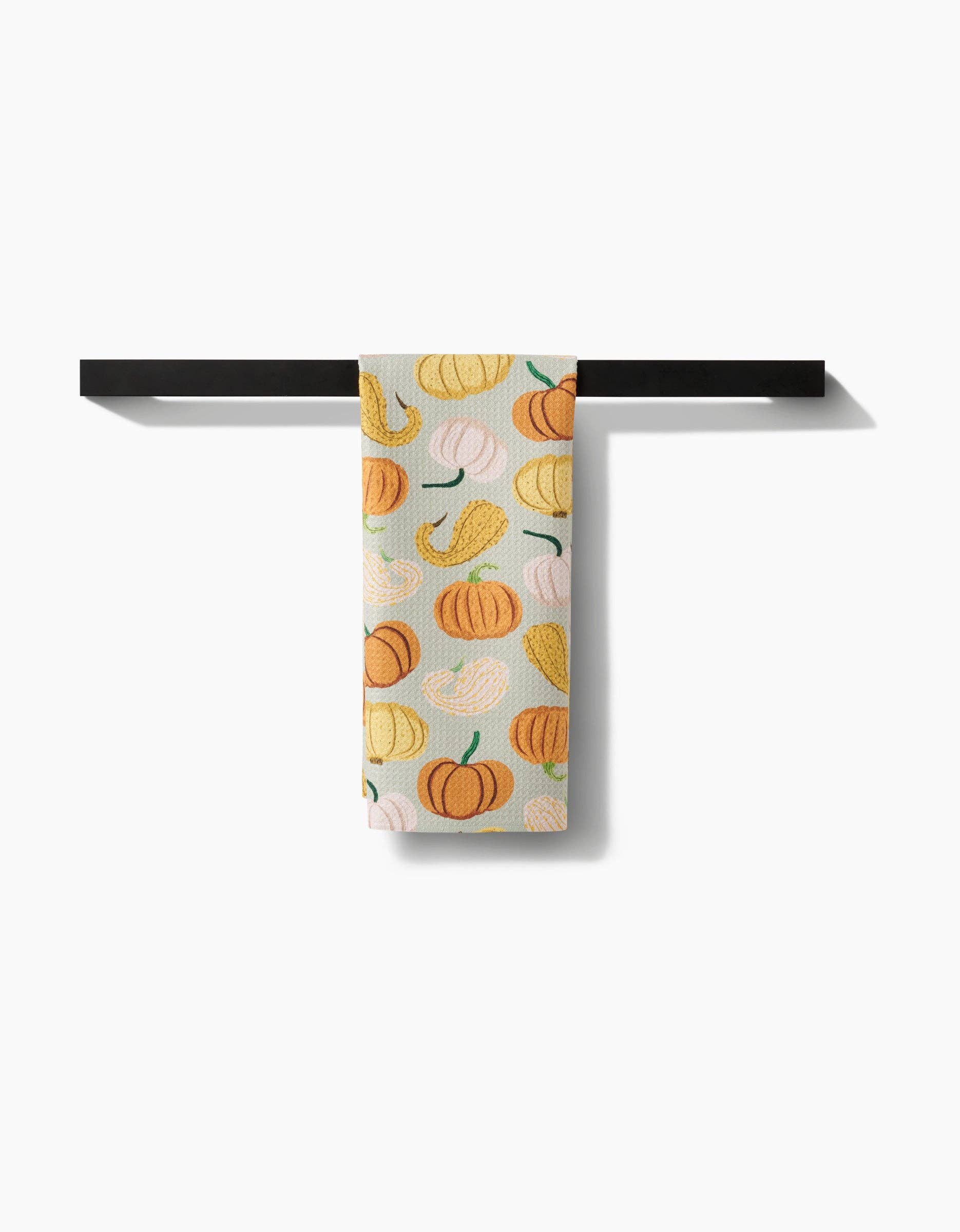 Pumpkins And Gourds Tea Towel