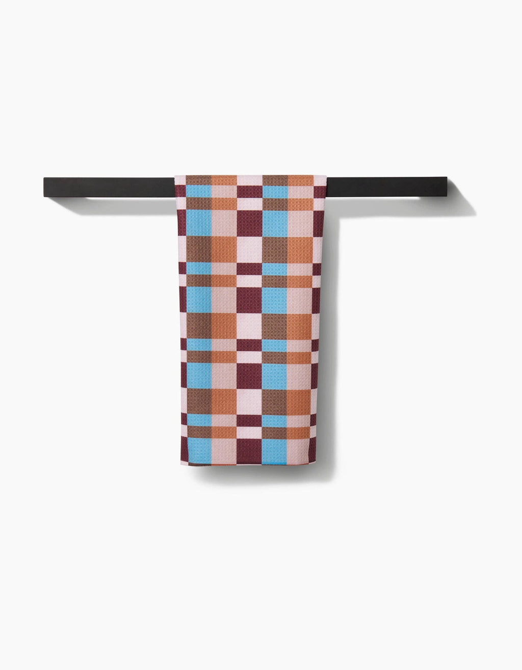 Cozy Day Checkers Tea Towel