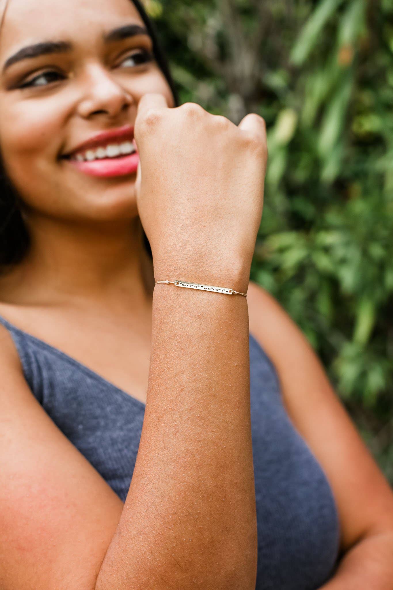 Morse Code Bracelet - Beautiful