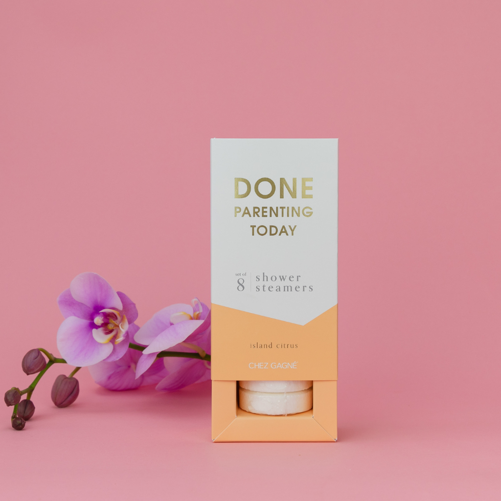 Done Parenting Today  - Aromatherapy Shower Steamers - Island Citrus - Set of 8