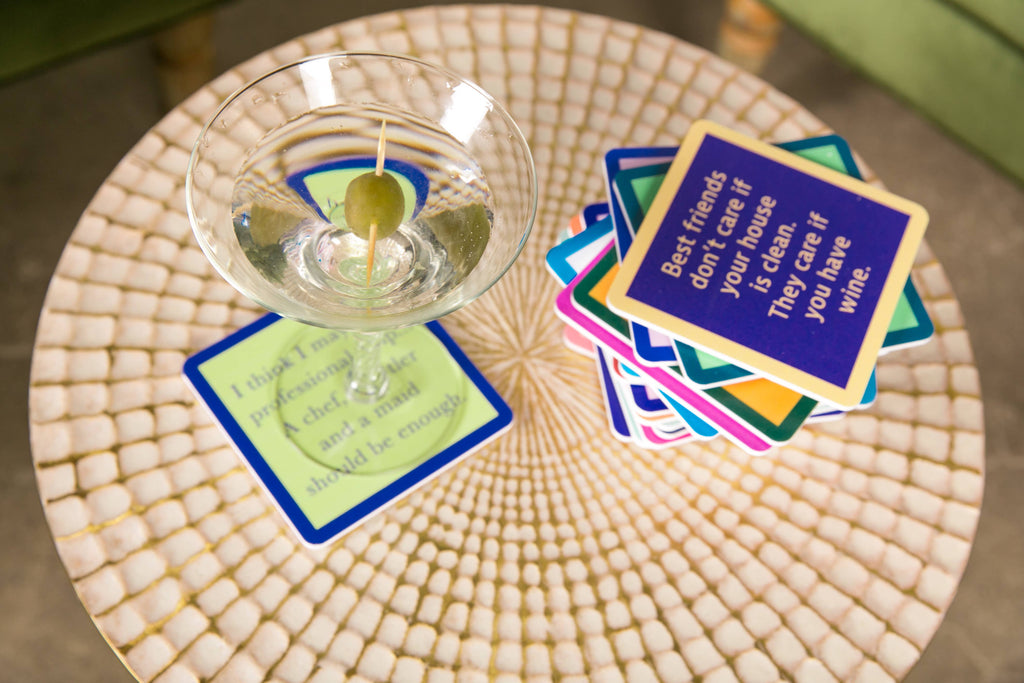 COASTER Pms OCD | Funny Party Gift | Home Bar Decor