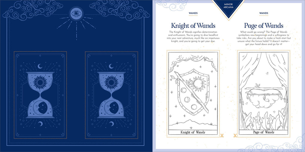 Make Your Own Tarot Deck Coloring Book