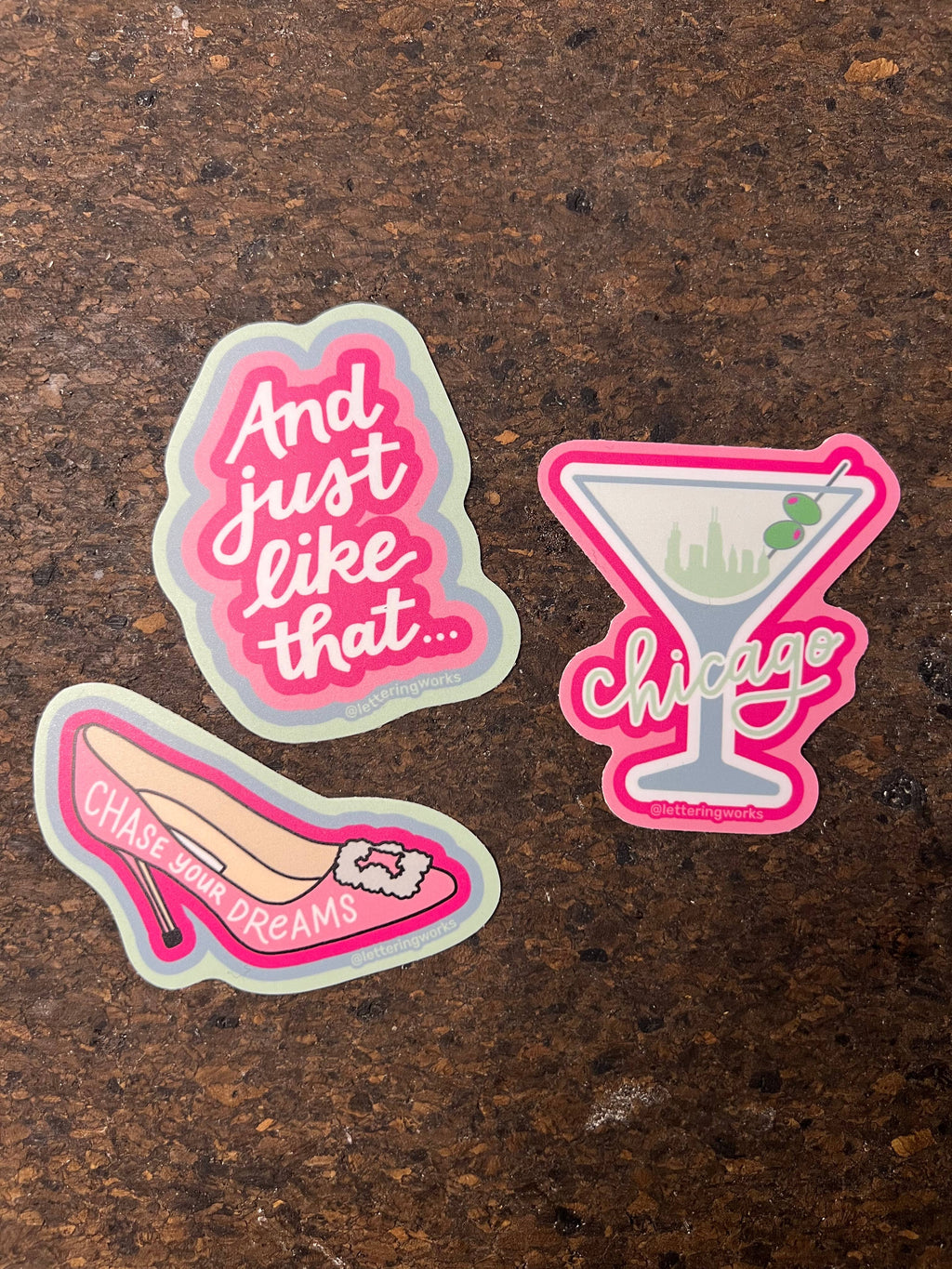 Chicago Martini Sticker