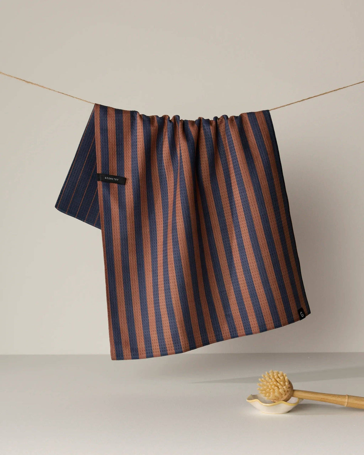 Midnight Stripe Luxe Kitchen Towel