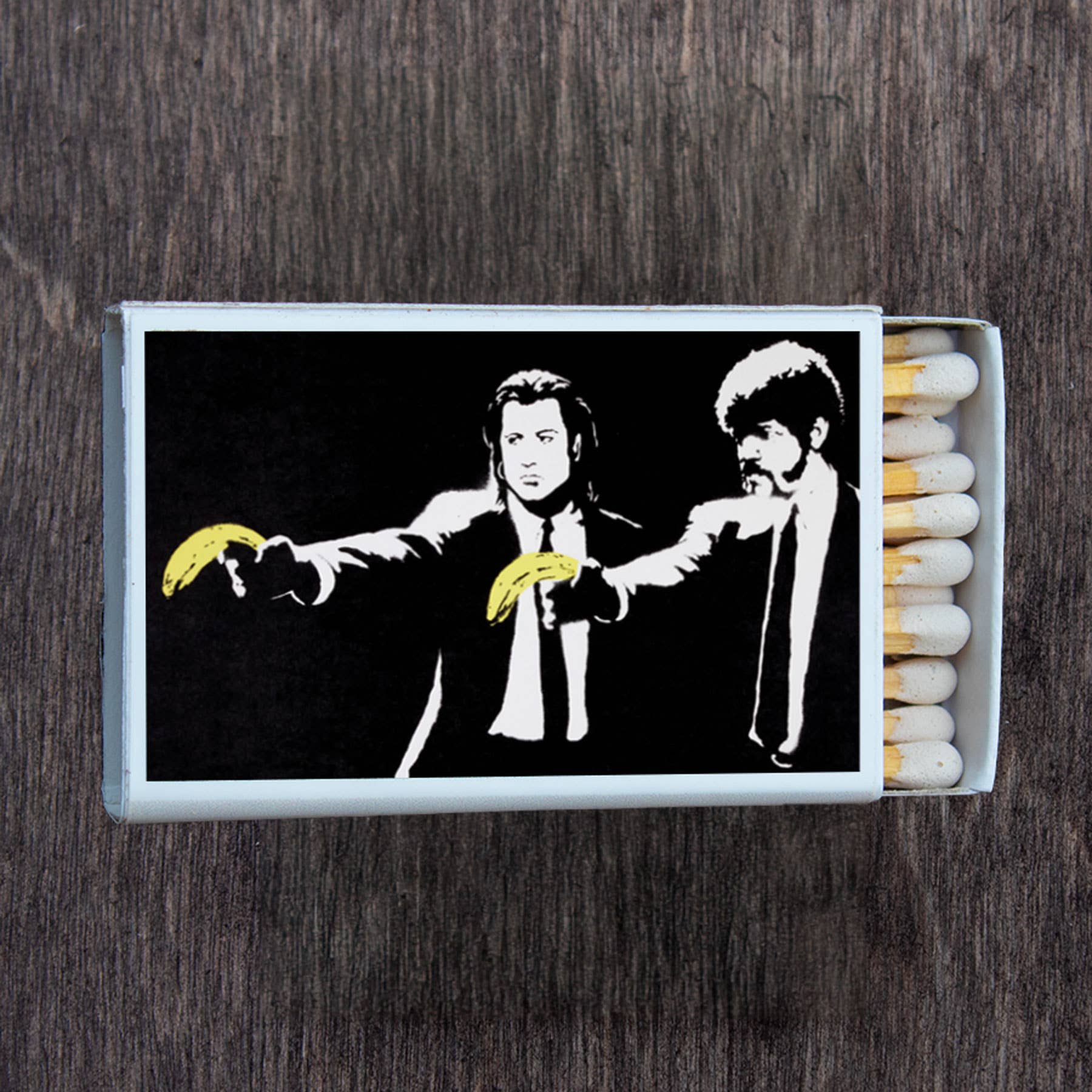 Matches •Banksy Street Art •Home Decor for Candles & Incense