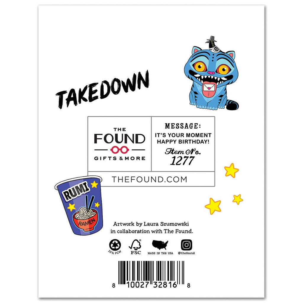 You're Golden K-Pop Birthday Card