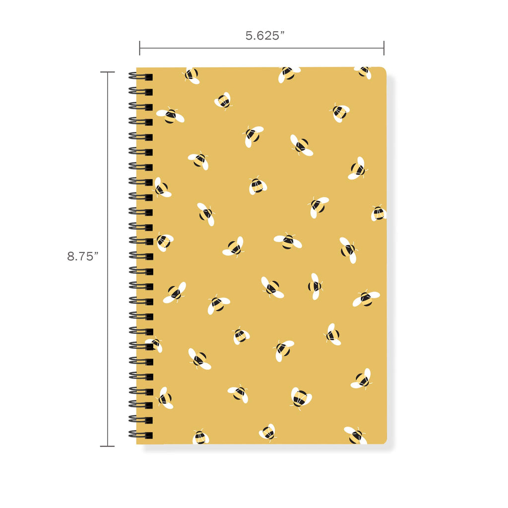 Esp Bees Slim Paperback Spiral Journal