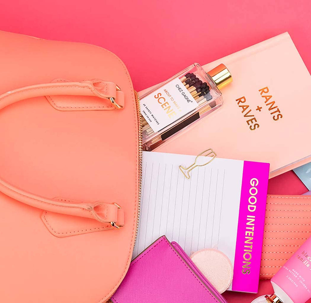 About To Make A Scene Matches - Glass Bottle Matchsticks Black