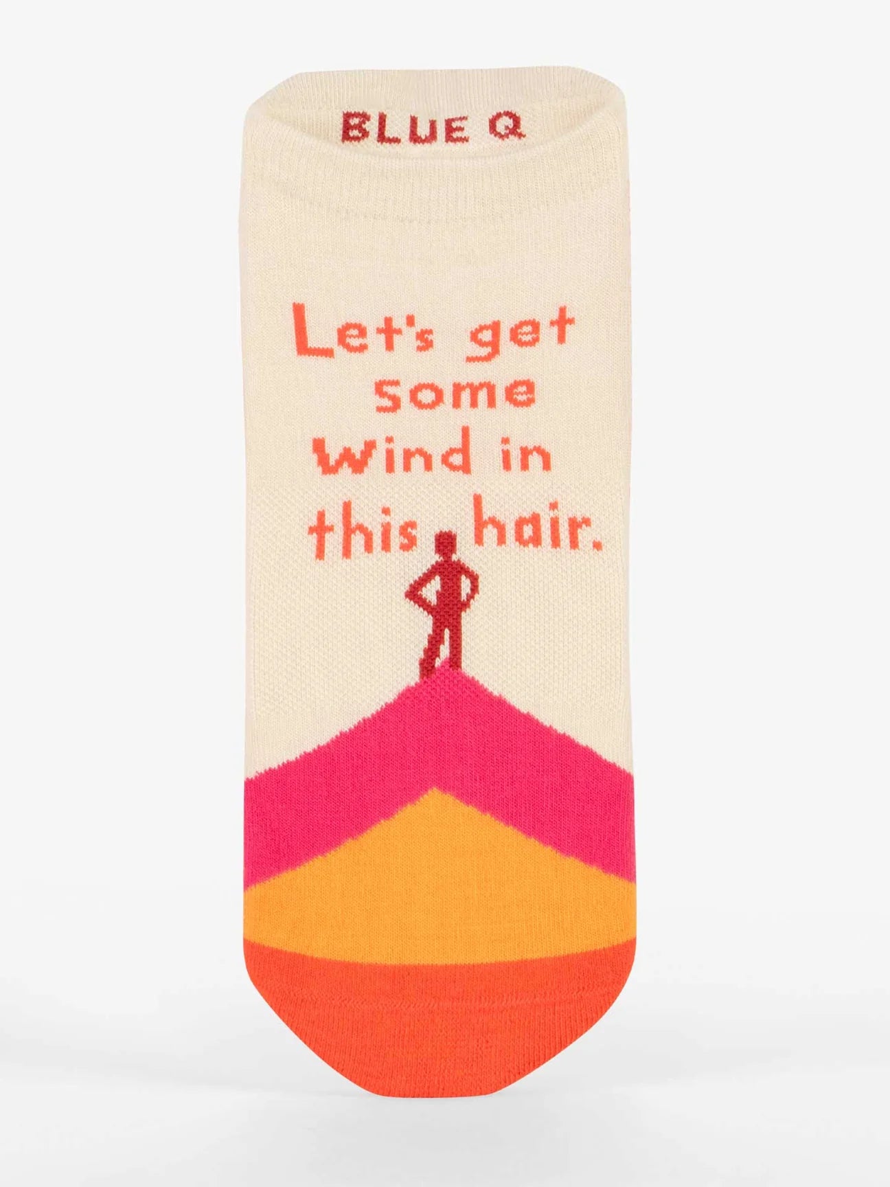 Let's Get Some Wind In This Hair Sneaker Socks
