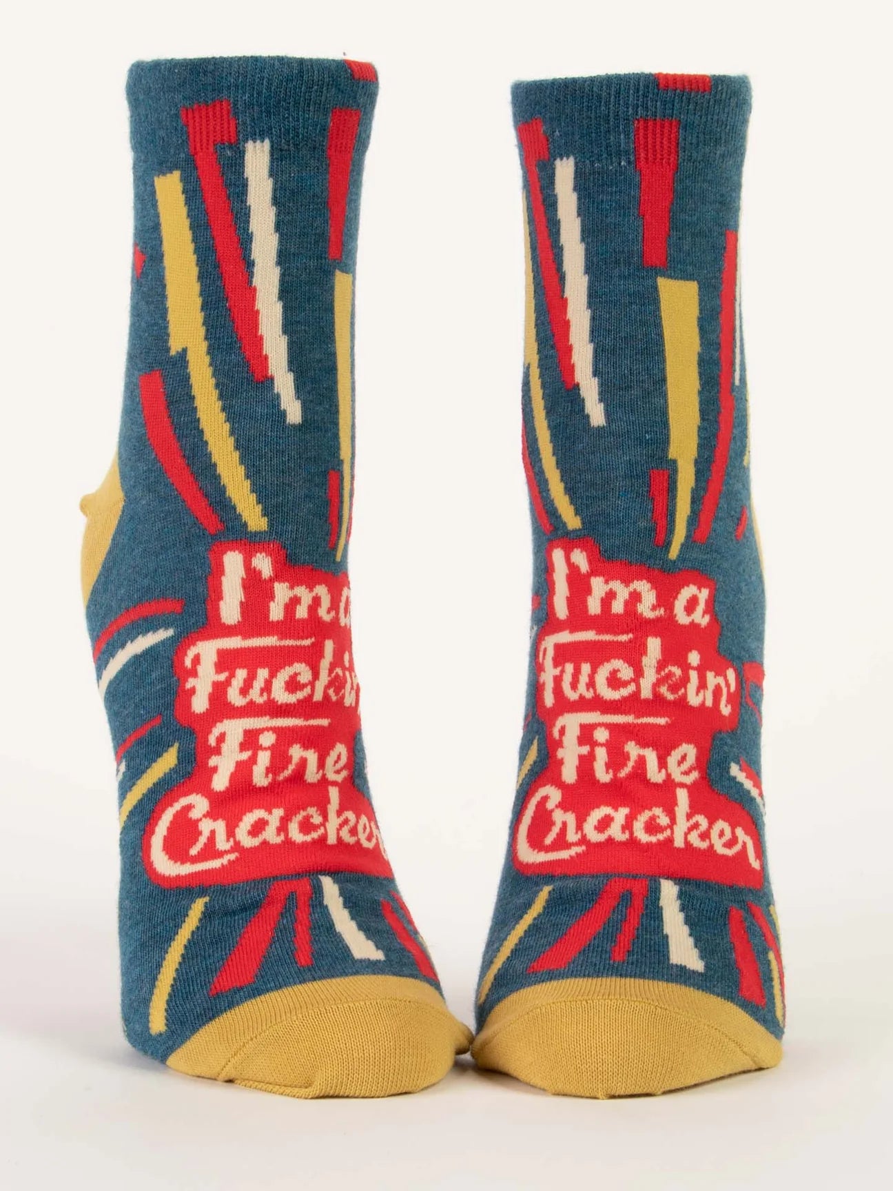 I'm A Fuckin Fire Cracker W-Ankle Socks