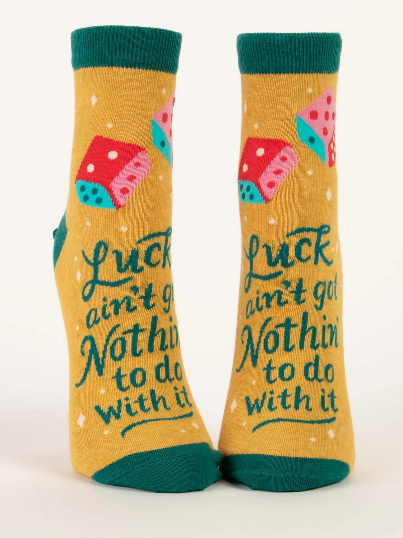 Luck Ain't Got Nothin To Do With It W-Ankle Socks