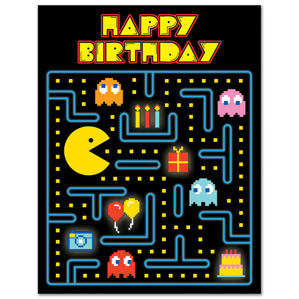 Happy Birthday Pacman Card