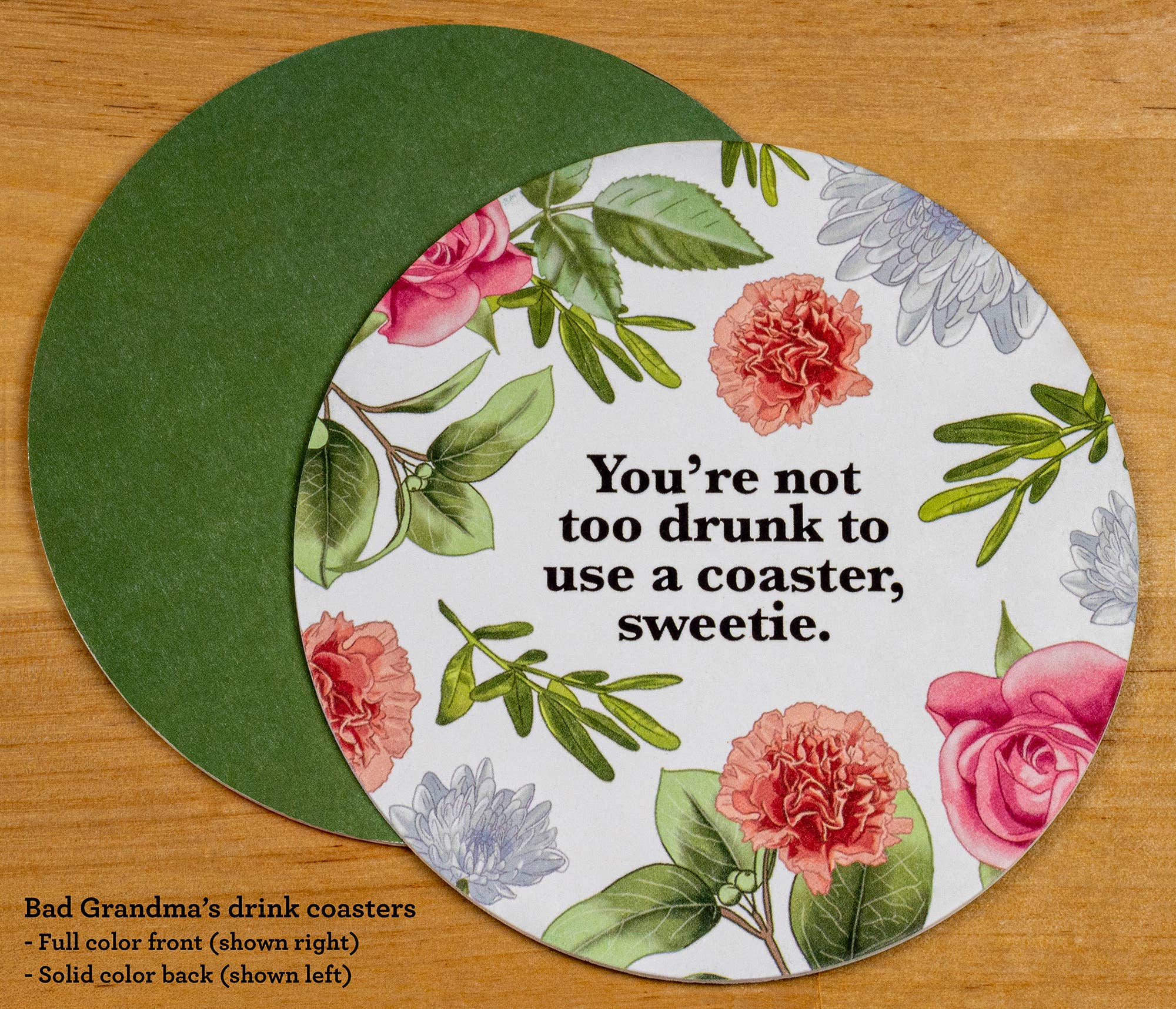 You're Not Too Drunk  drink coasters -10 coaster set