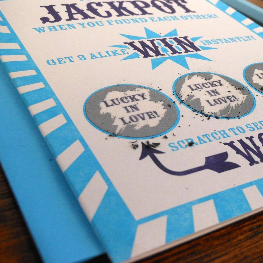 Wedding Scratch Off Ticket