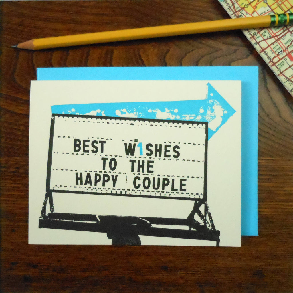 Vintage Wedding Arrow: A2 5.5" x 4.25"