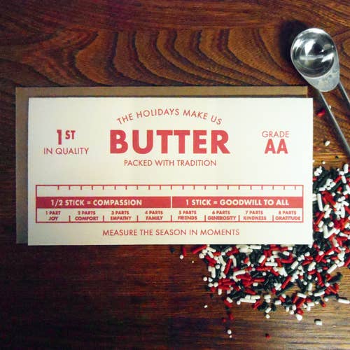 the holidays make us butter pack/6