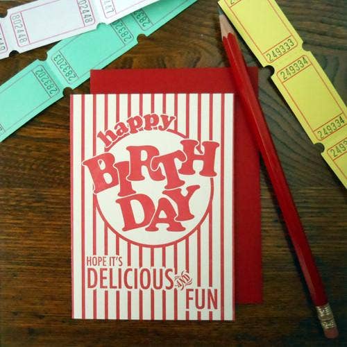 Popcorn Package Birthday