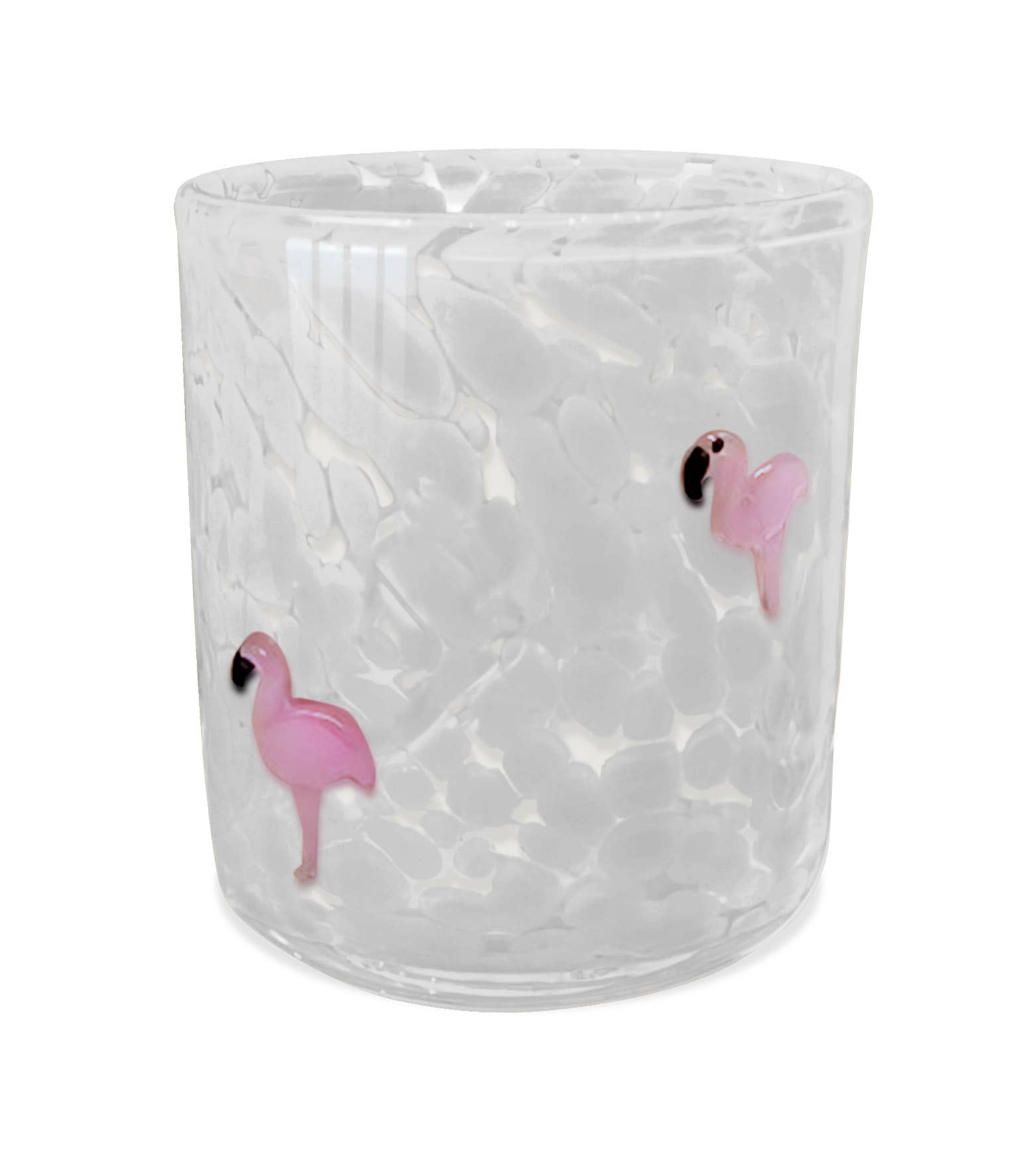 Pink Flamingo 12 oz Confetti Candle