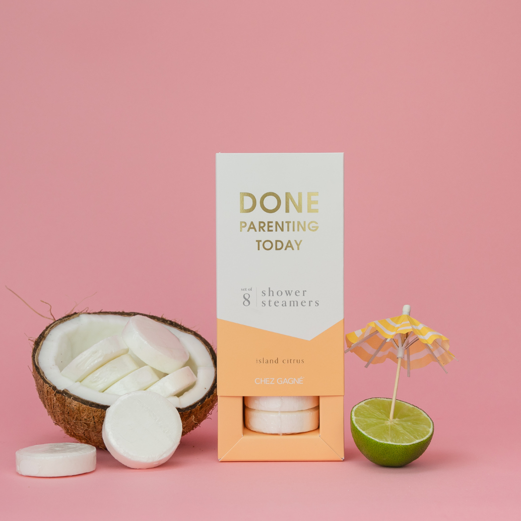 Done Parenting Today  - Aromatherapy Shower Steamers - Island Citrus - Set of 8