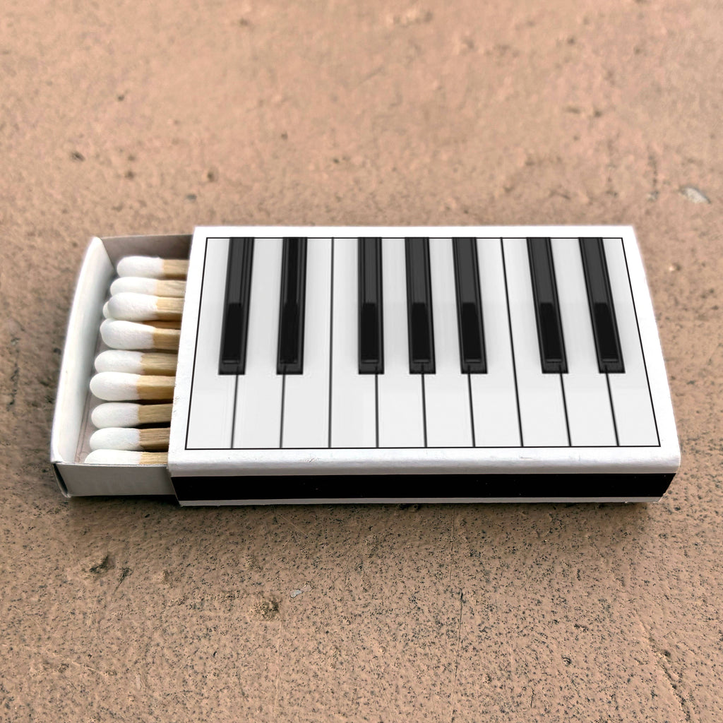 Matches • Piano Keyboard • Home Decor for Candles & Incense