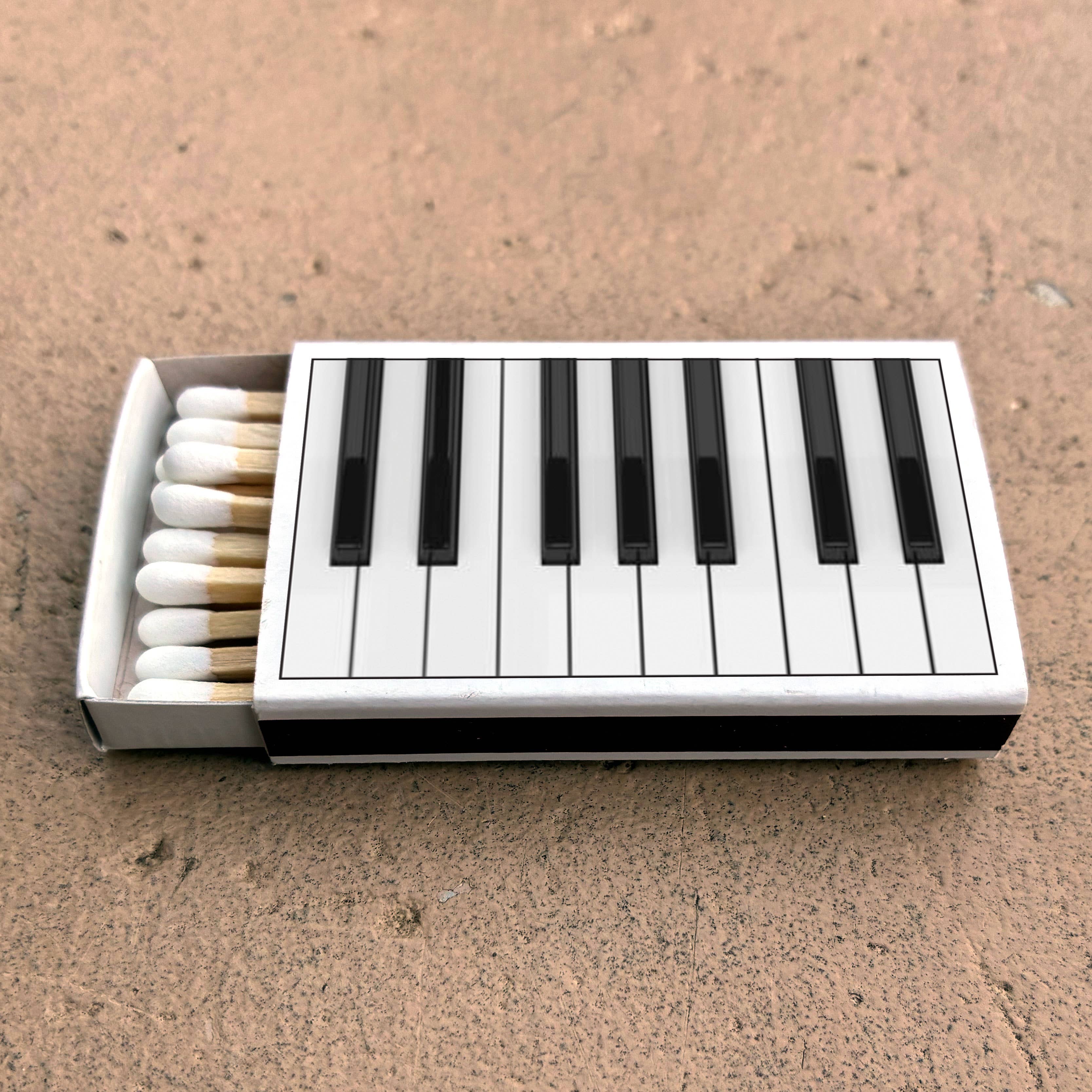 Matches • Piano Keyboard • Home Decor for Candles & Incense