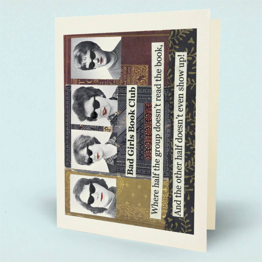 Girls Book Club Card