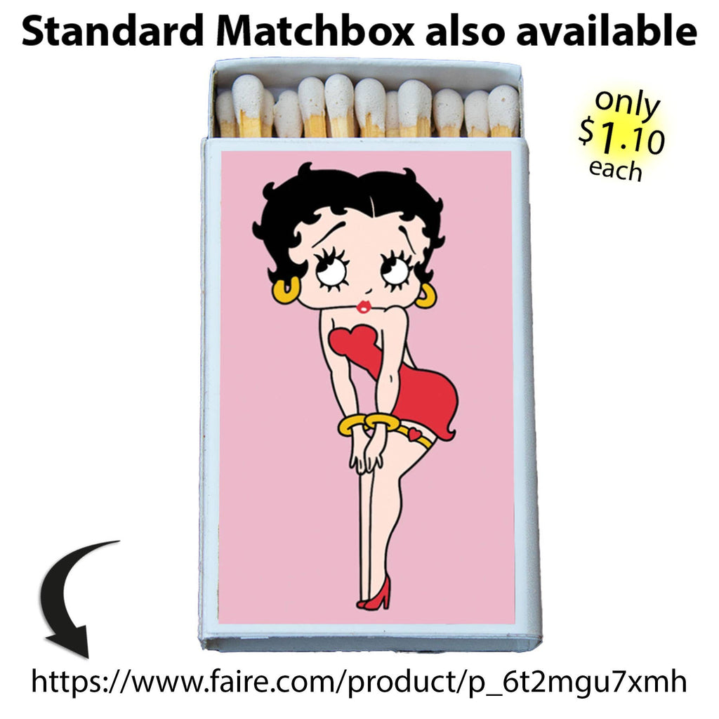 Matches • Movie Classic Wooden Matchbox  • Candle Accessory