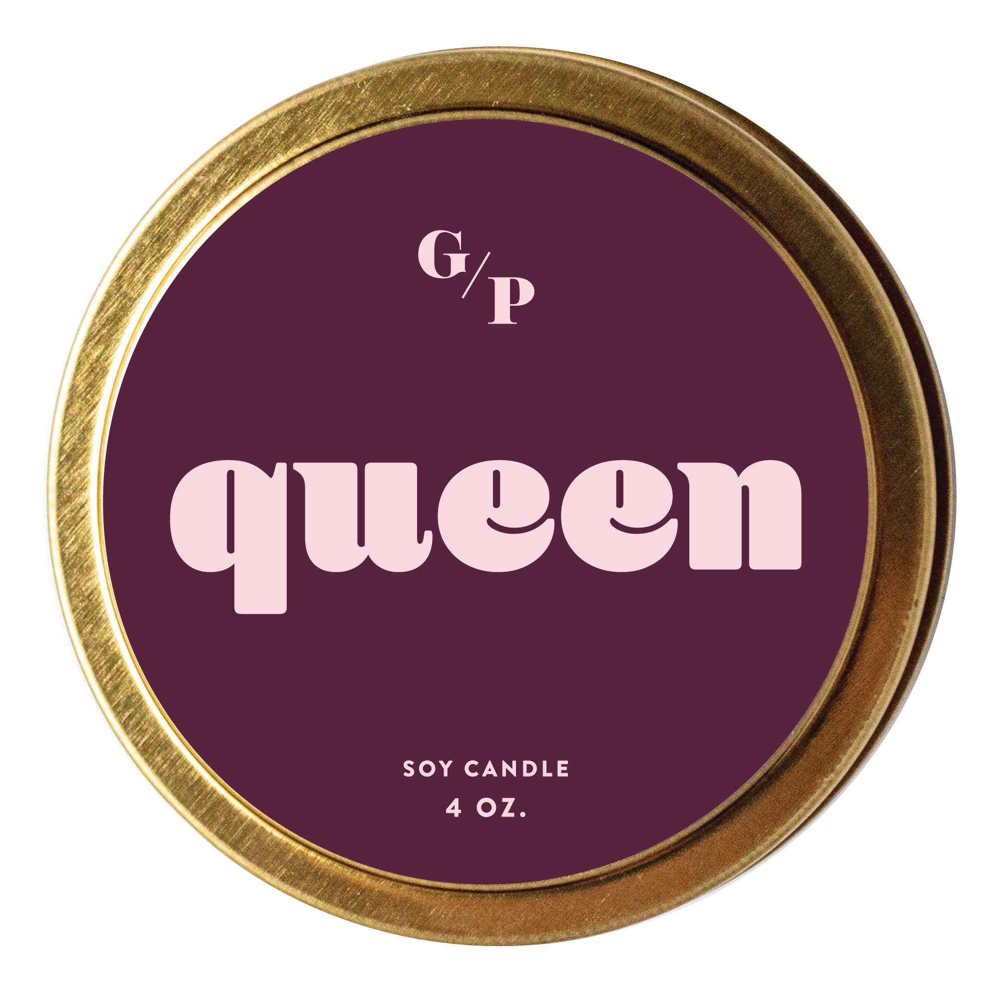 Queen Just Because 4 oz. Candle Tin