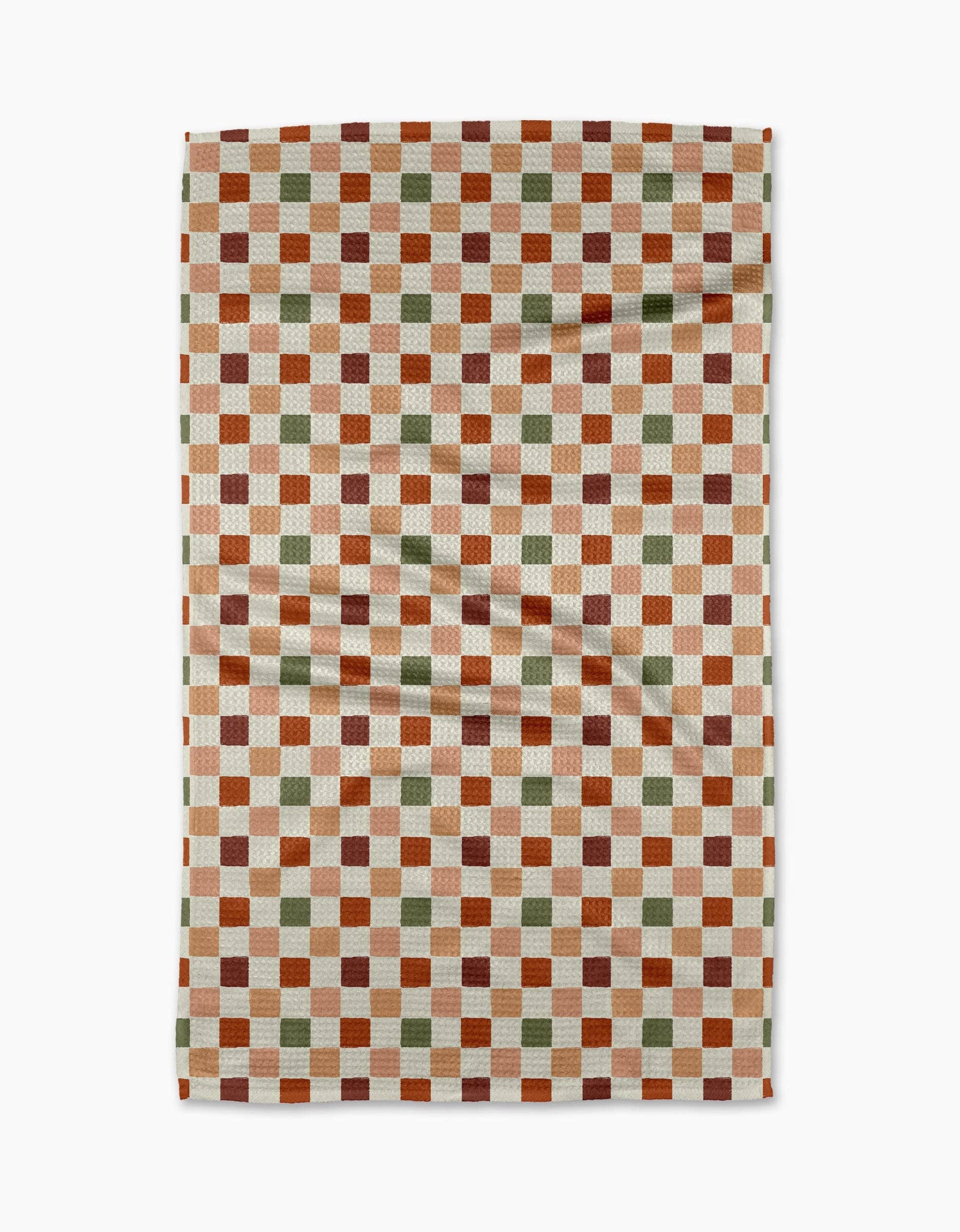 Cozy Check Tea Towel