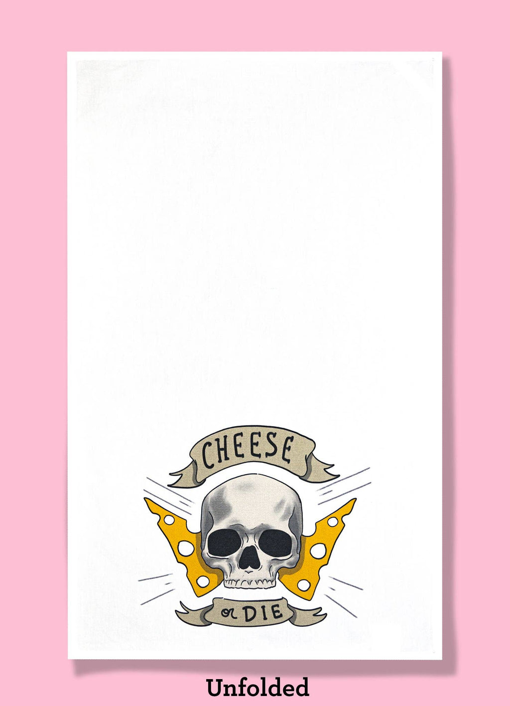 Cheese or Die Dishtowel