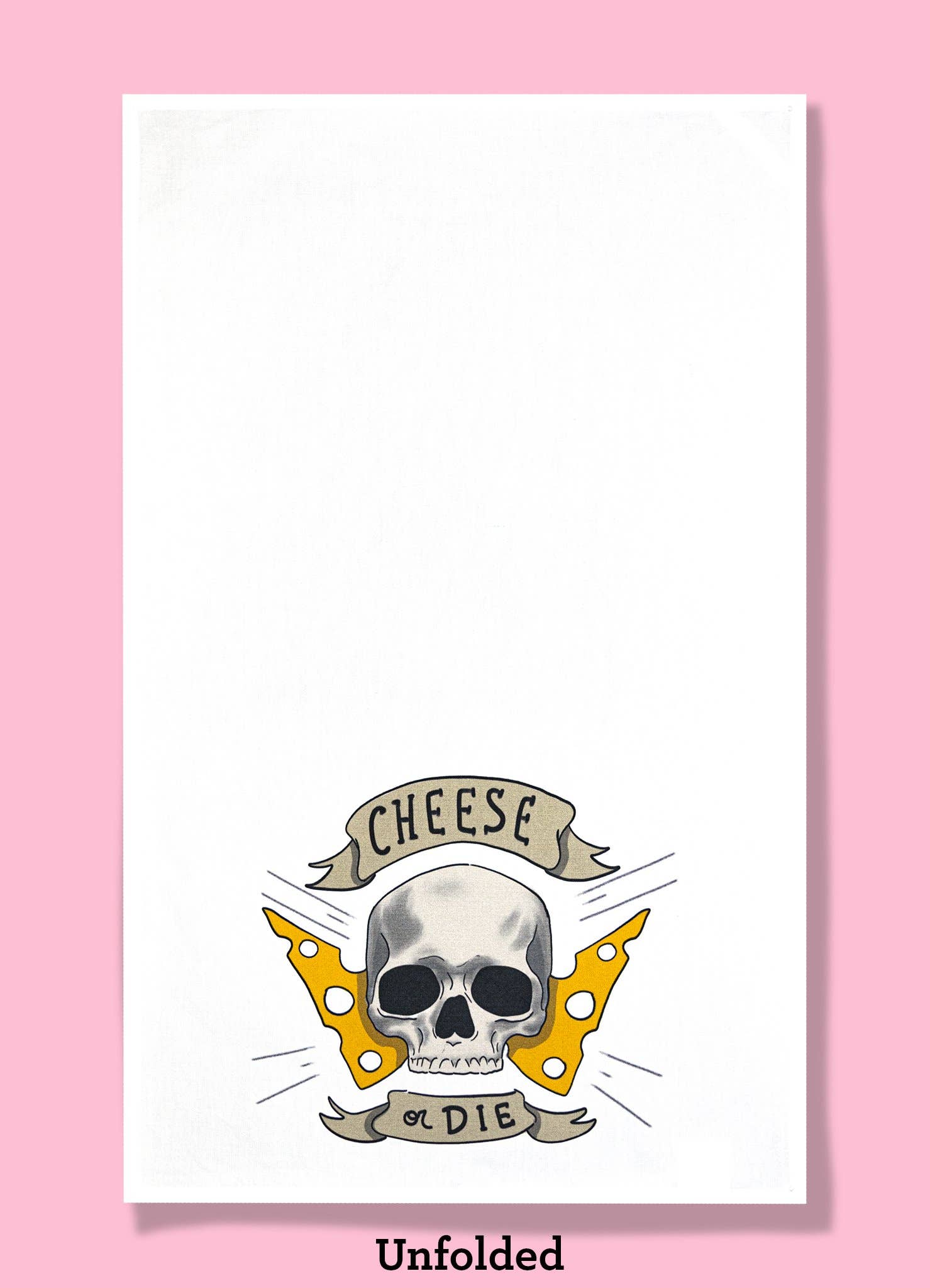 Cheese or Die Dishtowel