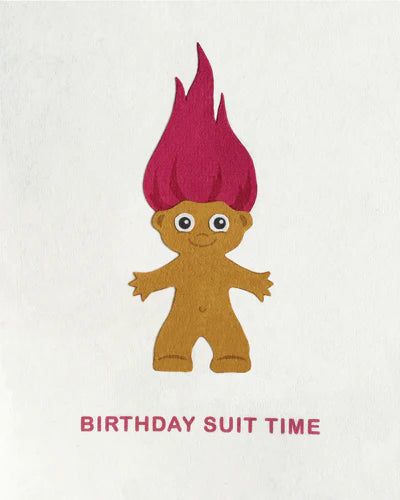 Birthday Suit Card