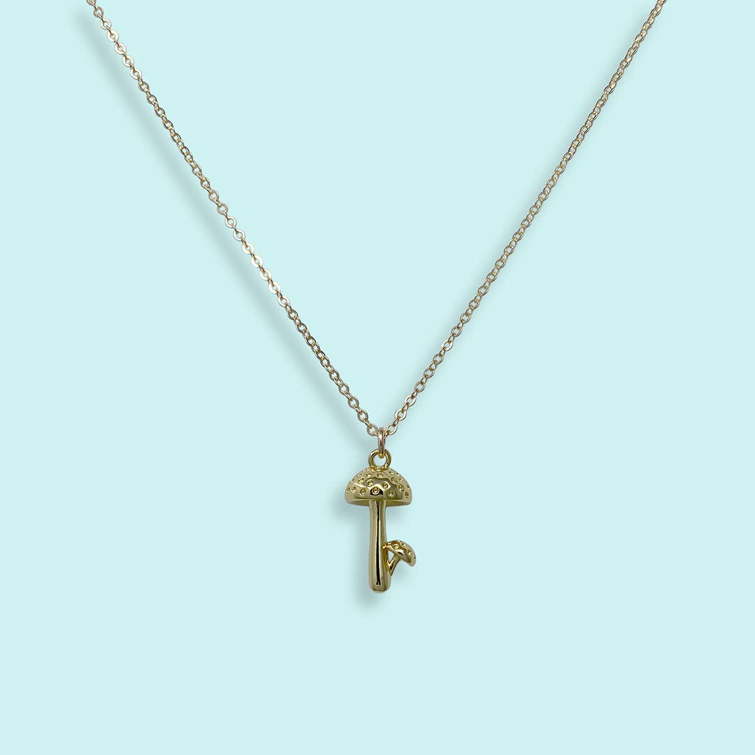 Mushroom Patch Necklace
