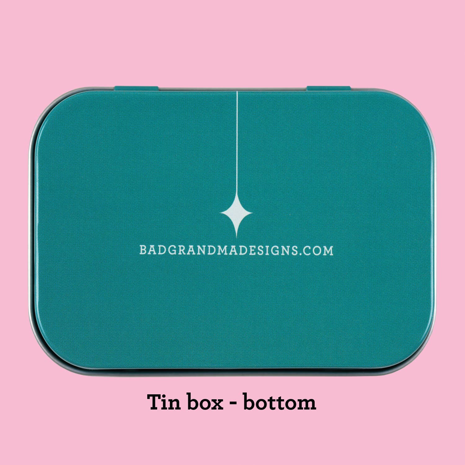 Very Important Shit stash tin - purse-size food-safe tin box