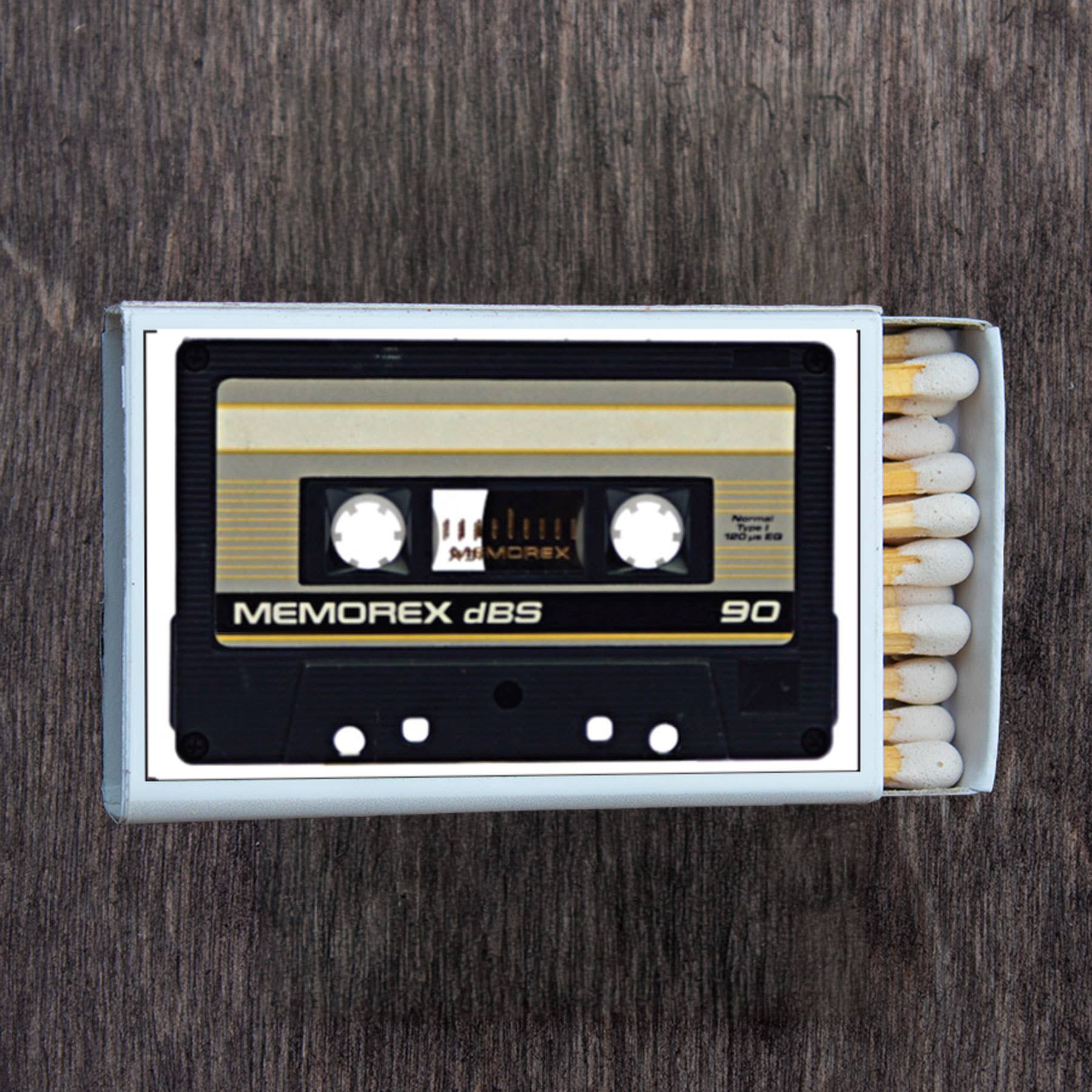 Cassette Vintage Matchbox • Candle Acc • Decorative Matches