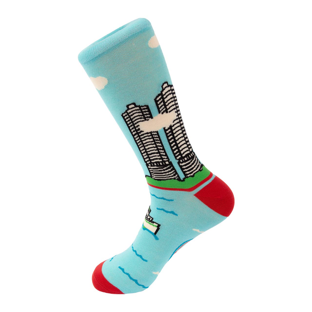 Chicago Skyline Dress Socks