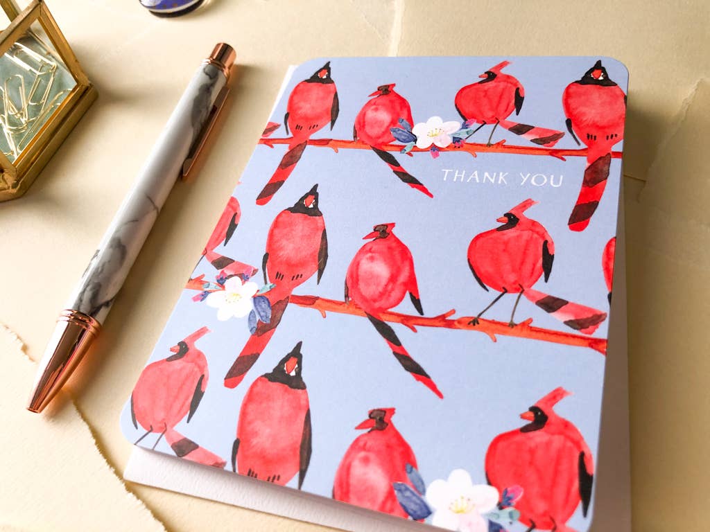 Thank You Cardinals Card