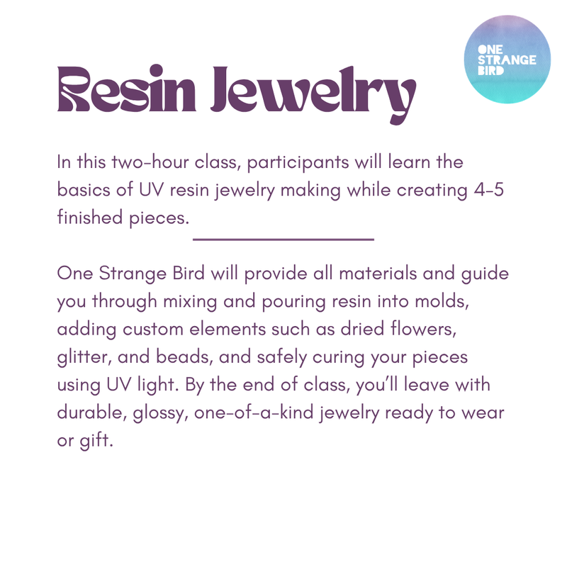 Resin Jewelry