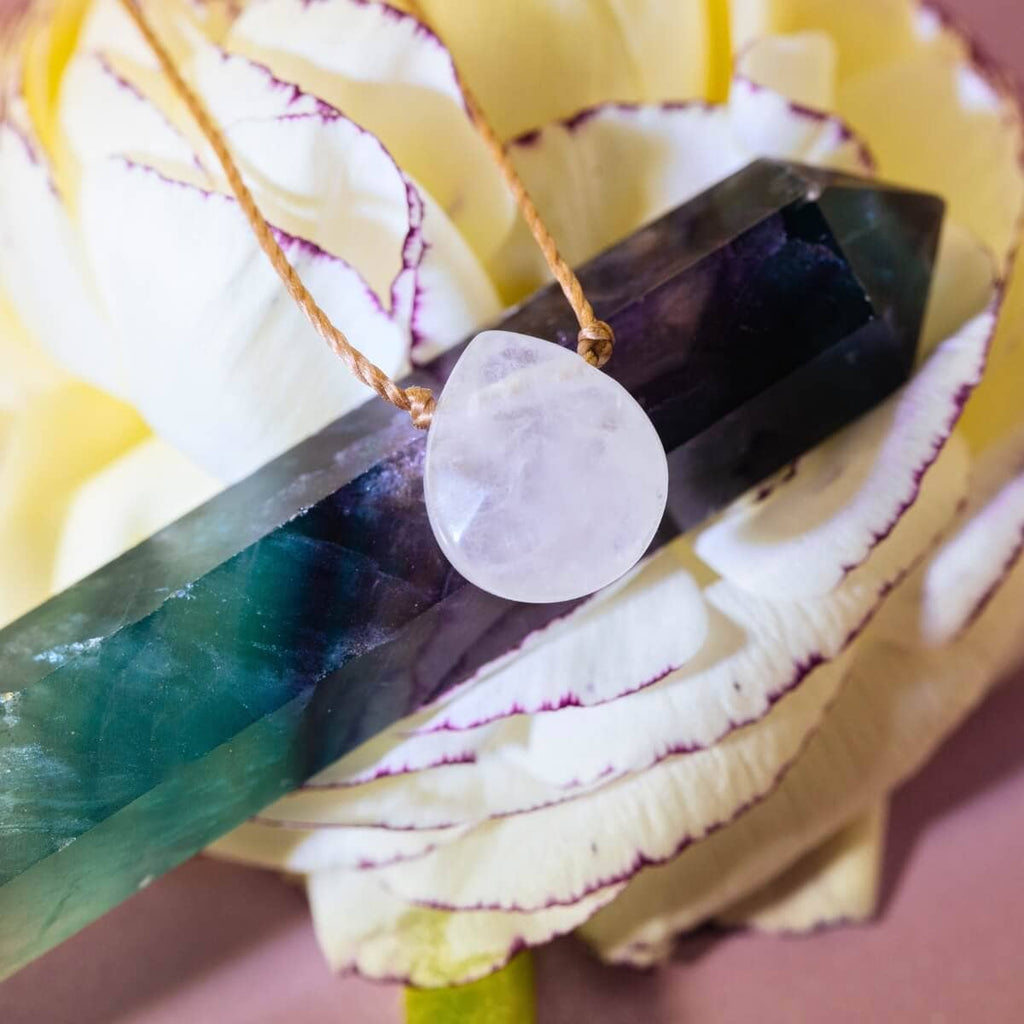 Clear Quartz Soul-Full of Light Necklace for Glow Forward