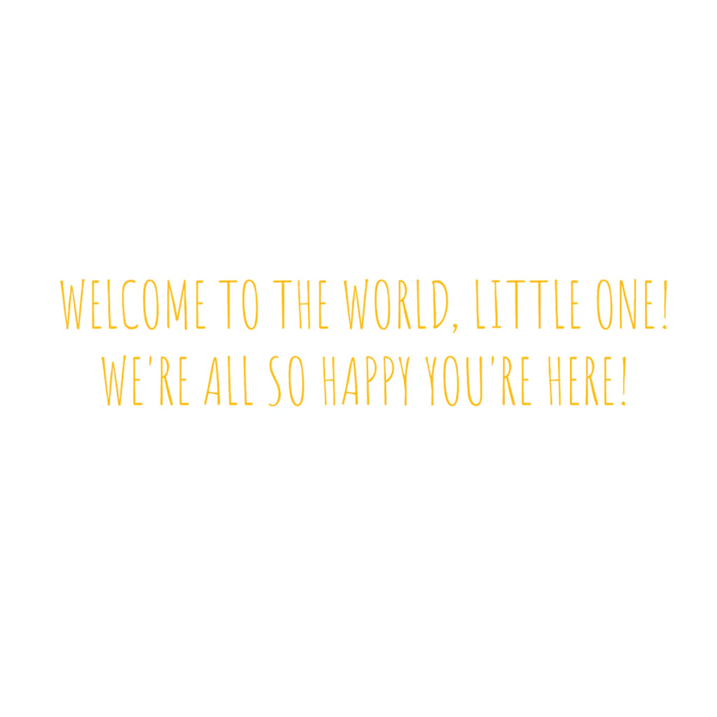 Rubber Ducky Baby Card