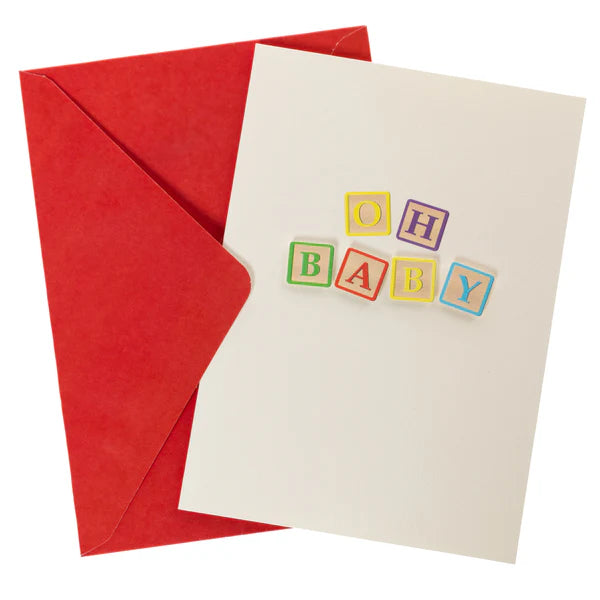 Blocks Handmade Card