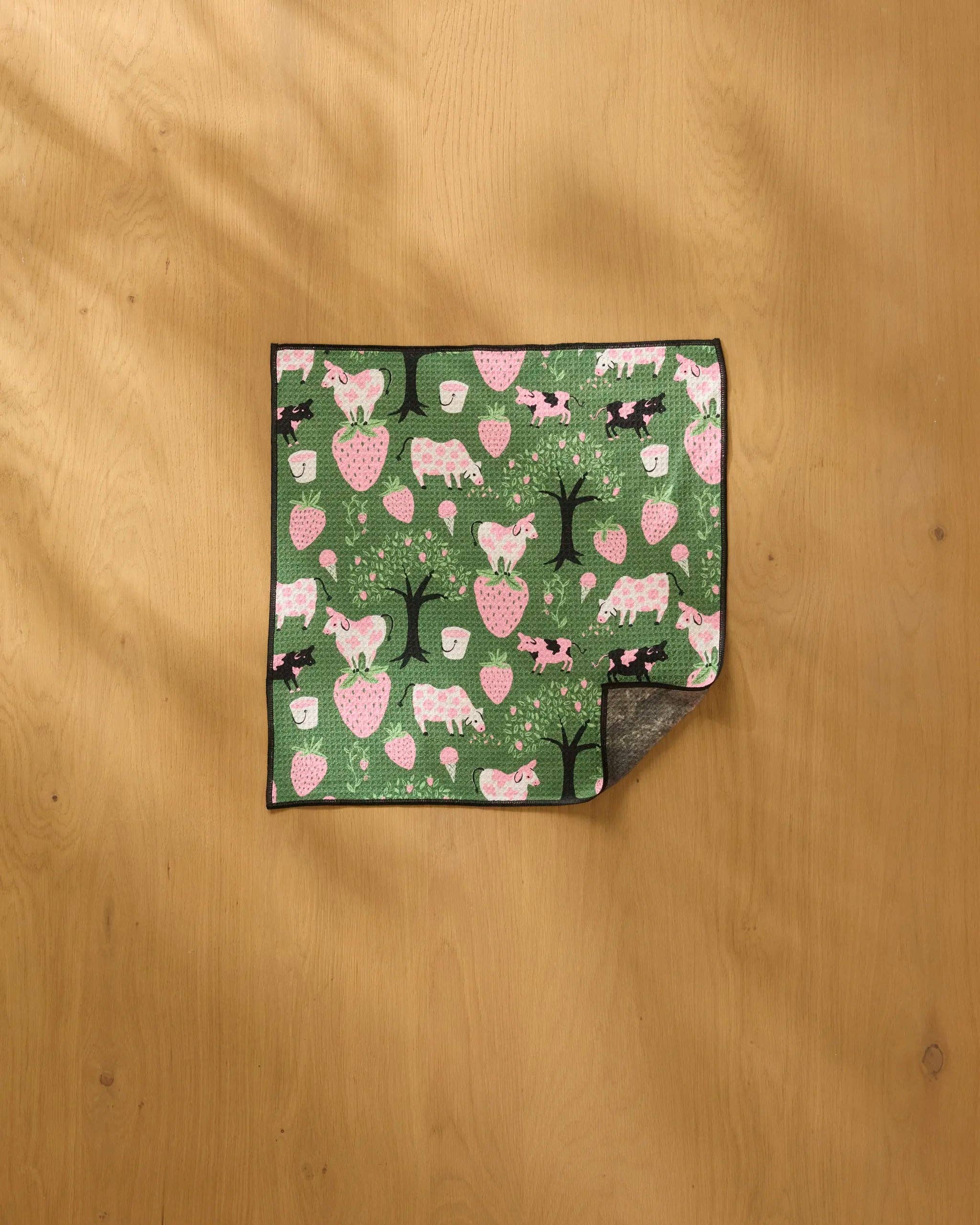 Strawberry Cows Paw Towel